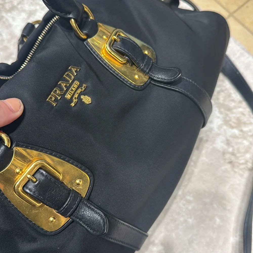 Prada Nylon Satchel Bag - Picture 3 of 4